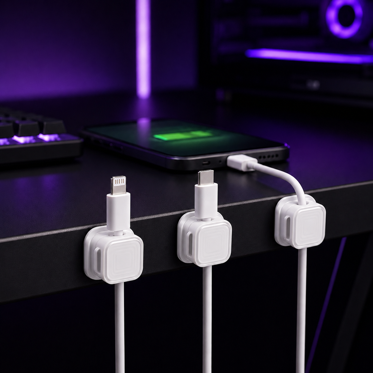 Magnetic Cable Clips